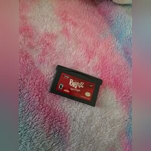 Nintendo Gameboy Advance Bratz Rock Angelz Game Cartridge - Black and Red